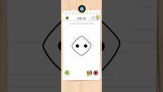 Brain Test All Star Level 126 Walkthrough Solution  Score A 6 With The Dice [upl. by Asirralc397]