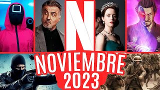 Estrenos Netflix NOVIEMBRE 2023 [upl. by Niwred922]