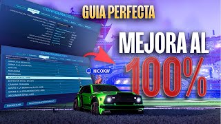 MEJORES CONTROLES y CAMARA de ROCKET LEAGUE 2024  CONTROLES PERFECTOS 👌 [upl. by Acinomahs914]