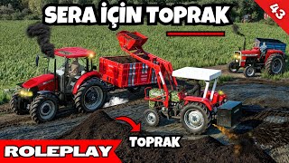 SERA İÇİN ÖZEL TOPRAK ÇEKİYORUM  MF 240S ÖN KEPÇE  FS 22 GERÇEK HAYAT  MEDRP ANKARA  S3 B43 [upl. by Dellora]