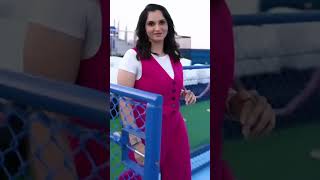 Sania Mirza at Dubai domestic tennis luego inougration virlshorts virlshorts virlshorts [upl. by Lladnarc]