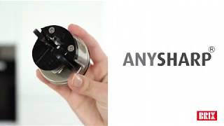 AnySharp PRO Knife Sharpener video demo [upl. by Remy]