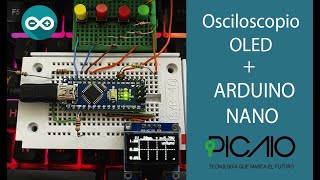 Osciloscopio con Arduino Nano  OLED [upl. by Mannes]