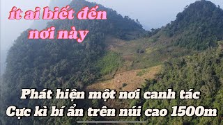 Mình Thám Hiểm Vùng Đất Canh Tác Của Người Hmong Cao 1500m [upl. by Yarw]