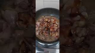 Adobong Atay Ng Manok adobongatayngmanok dinner filipinorecipe views viralvideo trending [upl. by Aynotal]