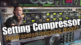 Setting Compressor Behringer Untuk Vokal Live COMPOSER PROXL [upl. by Amaso]