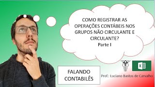 Revisão Contábil circulante e não circulante  parte 1 [upl. by Neirbo212]