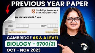 Cambridge AS And A Level Biology  Cambridge AS amp A Level Biology 970021ON23  9700 Biology [upl. by Berl]