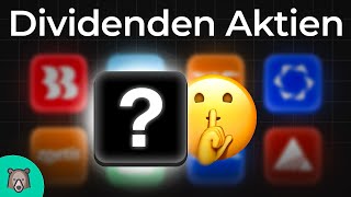 Top 9 DIVIDENDEN Aktien  die NIEMAND kennt [upl. by Ameehsat206]