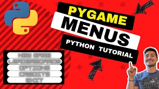 How to Create Menus in Python Games PyGame Tutorial [upl. by Feigin935]