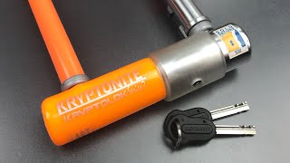 719 Kryptonite KryptoLok Series 2 Mini7 Bicycle ULock Picked [upl. by Killoran]