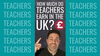 How Much Do Teachers Earn In The UK Average Teacher Salaries shorts [upl. by Olympe]