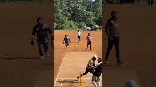 RISVAN MAIDEN ഓവർ 🏏💥 cricket trending [upl. by Nyladnar546]