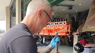 How to install head bolts and torque sequence on Holden 202 6cyl [upl. by Aihsekan]