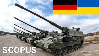 Ukraine receives selfpropelled artillery from Germany [upl. by Lomasi]