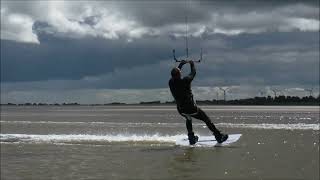 Kitesurfing at Cleethorpes 6th August 2023 [upl. by Conal]