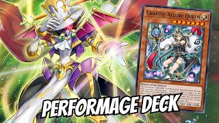 Worlds Best PERFORMAGE Deck ft Chaotic Allure Queen [upl. by Oirrad]