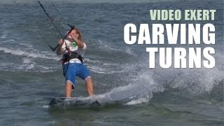 Carving Turn  Kitesurfing Technique Tips [upl. by Micheil]