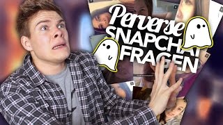 PERVERSE SNAPCHAT FRAGEN  FragJosef [upl. by Nettie]