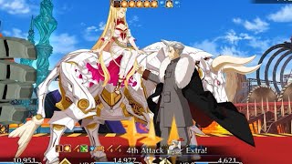 Li Shuwen vs Europa FGO NA Chaldea Tam Lin Cup  Protected by the Bronze Giant  4 Turn Clear [upl. by Crosse]