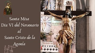 Santa Misa Día VI del Novenario al Santo Cristo de la Agonía [upl. by Etnor]