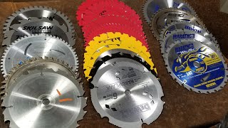 714quot Circular Saw Blade Review amp Comparison [upl. by Lynne]