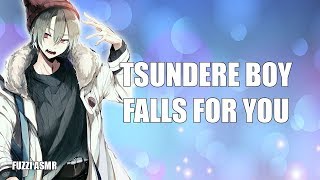 Tsundere Boy Falls For You  ASMR [upl. by Nnairahs]