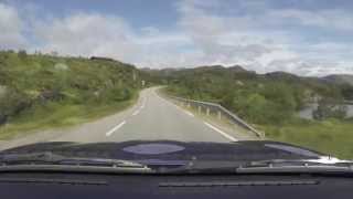 Norwegian road trip Scenic drive to Lysebotn  onboard [upl. by Thamora]