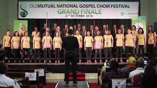 Welwitschia Youth Choir at the OMNGCF 2018 Grand Finale I Prescribed song [upl. by Eelyram]