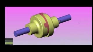 Animation Of Oldhams Coupling Parts Of CouplingIntroduction to Oldhams Coupling [upl. by Nanfa]