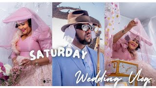 Our wedding part 2 Herero wedding 2024 Namibian wedding Saturday [upl. by Oneil]