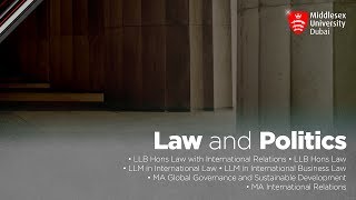 Law and Politics Department  Middlesex University in Dubai [upl. by Errehs]