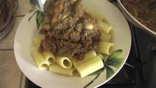 Pasta con ragù di funghi gustosissimo ricetta vegetariana [upl. by Shewmaker948]