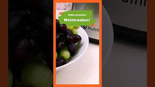 🍇Trauben ganz einfach selbst Entsaften 💪 Traubensaft lecker selbstgemacht [upl. by Eirised]