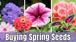 🌼 Ordering Seeds for Spring Annuals amp Perennials To Start In December  Texas Gardening [upl. by Barlow]