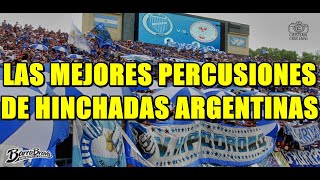 LAS MEJORES PERCUSIONES DE HINCHADAS ARGENTINAS 2021  PARTE 1 [upl. by Oak682]