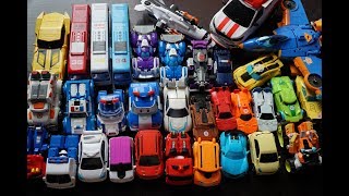 Full Tobot Carbot Collection Transformers Toys Rescue Bots Transform тоботы трансформеры Car Robots [upl. by Ojahtnamas]