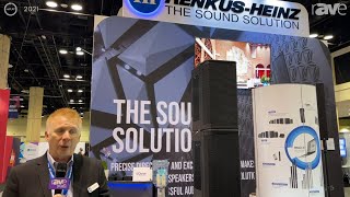 InfoComm 2021 Renkus Heinz Features the ICLIVE X Series Speaker Arrays and Sub [upl. by Sieber]