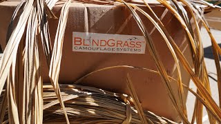 Blind Grass Camouflage System Best Duck Blind BrushGrass [upl. by Batruk]