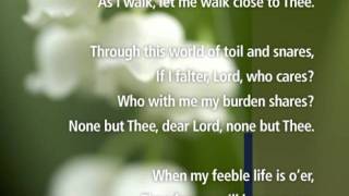 Just a Closer walk with Thee with Lyrics  Visual Worship [upl. by Narba416]