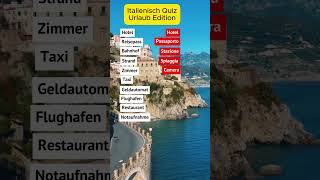 Italienisch Urlaubsquiz shorts quiz sprachen [upl. by Kopaz922]