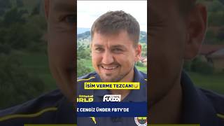 quotİsim verme Tezcanquot 🤣 Cengiz Ünder ve FB TV muhabiri Nihat Mangura arasında eğlenceli anlar [upl. by Yecnay]