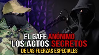 GAFE CUENTA SOBRE LOS SECRETOS DE LAS FUERZAS ESPECIALES  reacción [upl. by Xino]