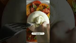 Burrata vs Fresh MozzarellaWhats the Difference burrata mozzarella cheese [upl. by Laenaj]