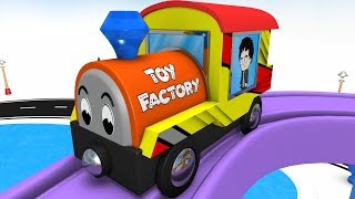 Toy Train  Train for Children  Cartoon for Kids  Toy Factory  Chu Cho Train  Trains for kids [upl. by Negem686]