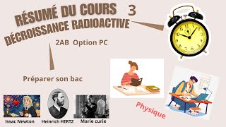 Radioactivité  Décroissance radioactive [upl. by Dosia382]