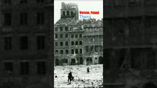 history thirdreichhistory europeanwar thenandnow ww2 1939 1945 polishhistory germanreich [upl. by Nivi]