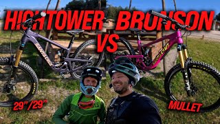 QUALE MTB SCEGLIERE 29quot O MULLET SANTA CRUZ HIGHTOWER VS BRONSON [upl. by Oderfodog]