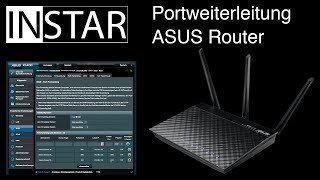 Eine Portweiterleitung bei einem ASUS Router einrichten [upl. by Ahserkal]