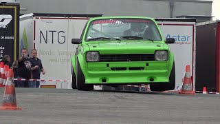 Autoslalom Burbach 2023 Top 20 Race CarsNSU TTOpel Kadett CVW GTI [upl. by Adiazteb]